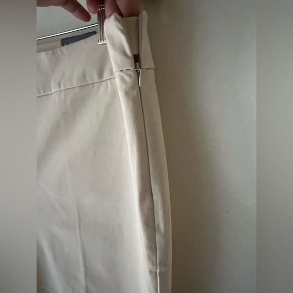 NWT Talbots Beige Chatham Ankle Pants Women’s Size 12 - Picture 6 of 16